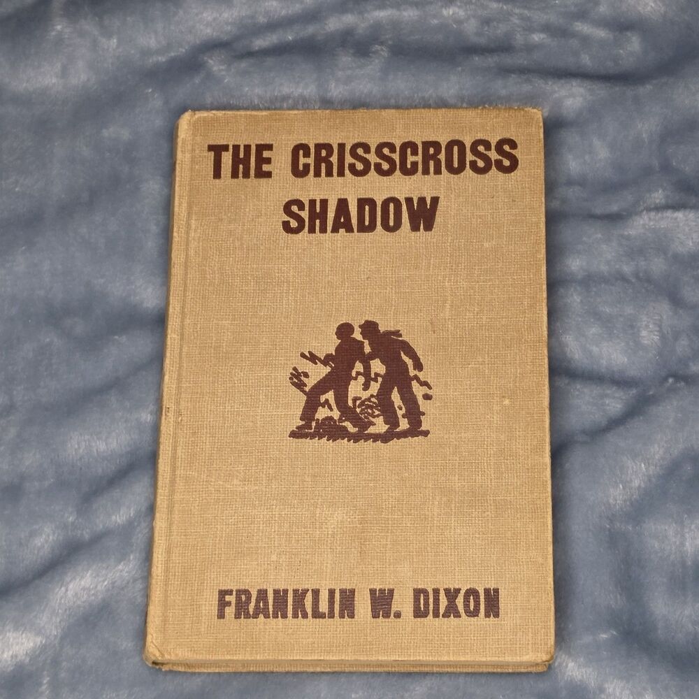 Vintage Hardy Boys #32 The Crisscross Shadow Franklin W. Dixon Grosset & Dunlap